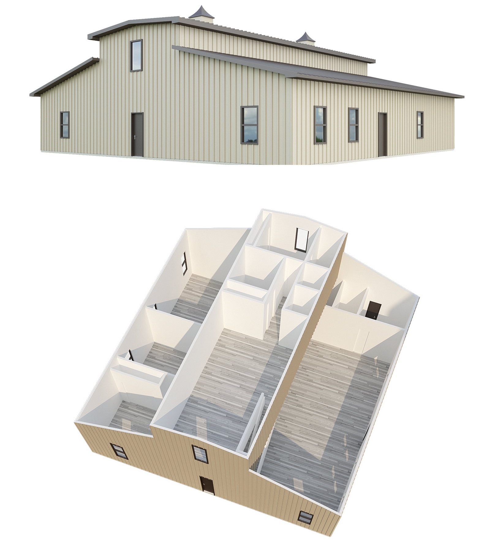 Modular Compared to Barndominium