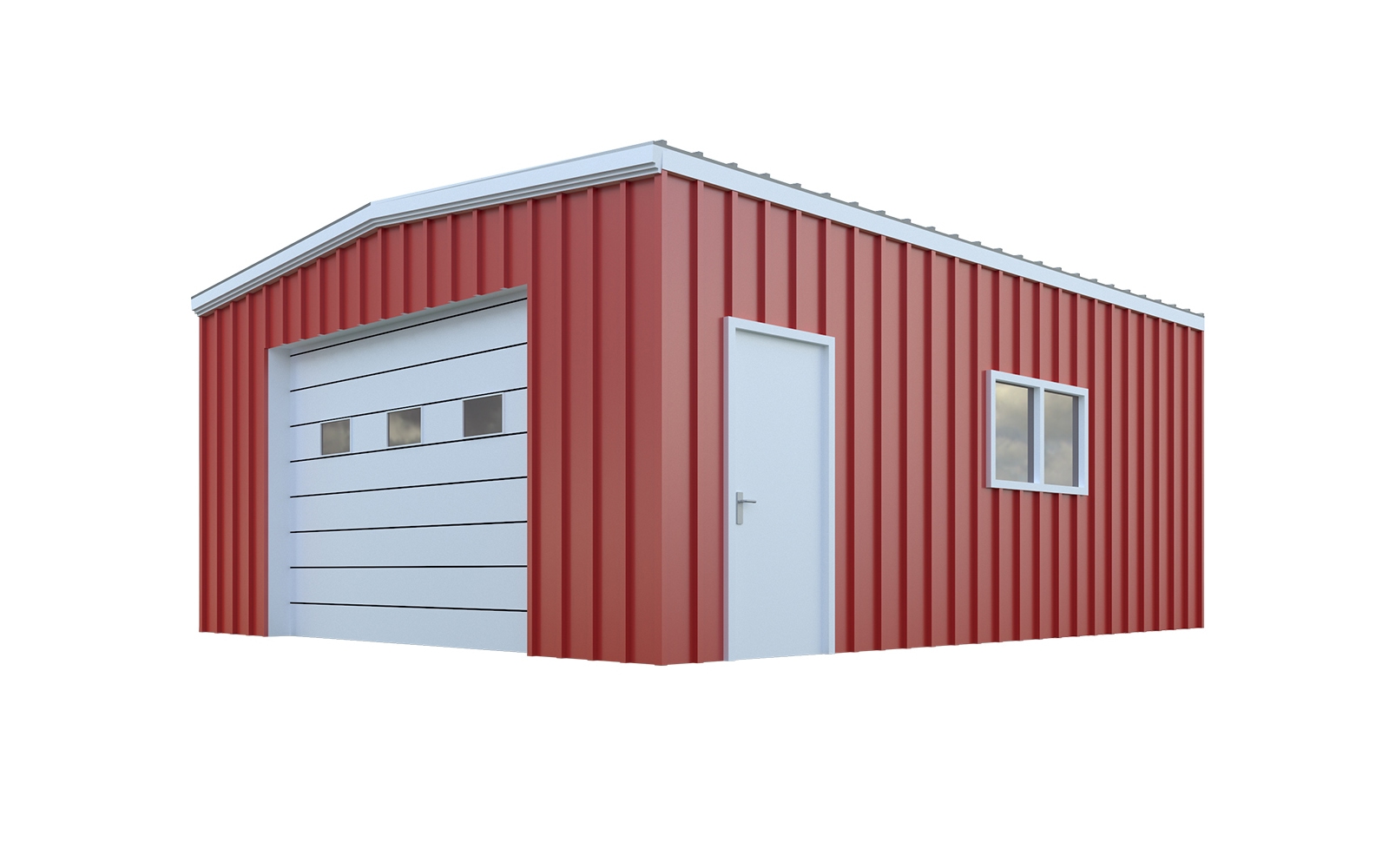 The 16x20 steel building package is a popular choice for 