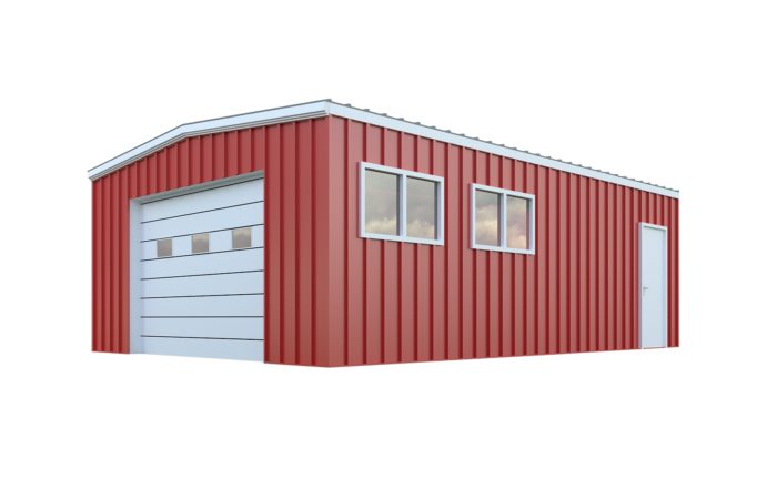 16x50 RV Garage Building with Optional Components