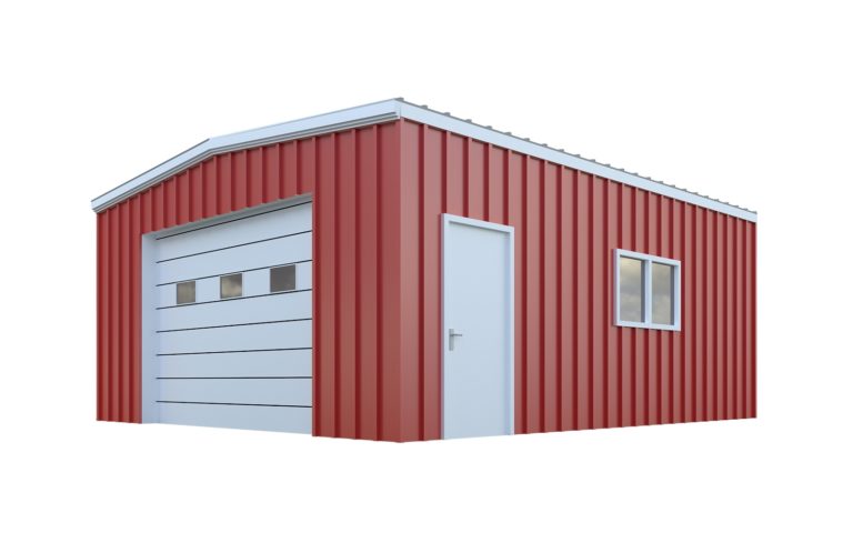 20x40 Garage Building with Optional Components