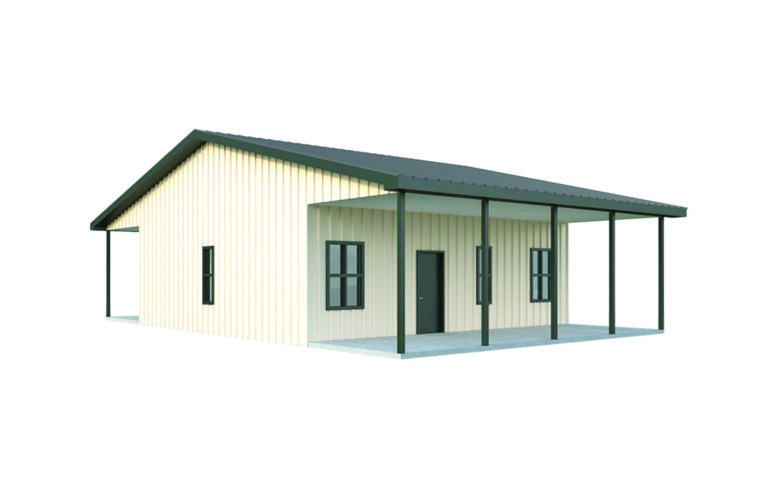 30x40 Metal Home With Carport The, 30 X 40 Metal Building House Plans