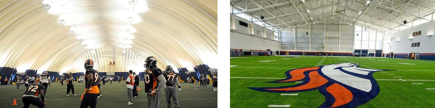 Broncos Old vs New Practice Facility