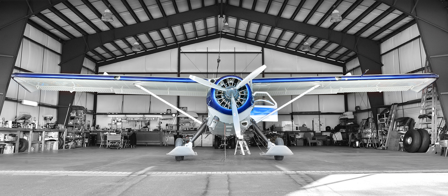 multi scale airplane hangar kit 