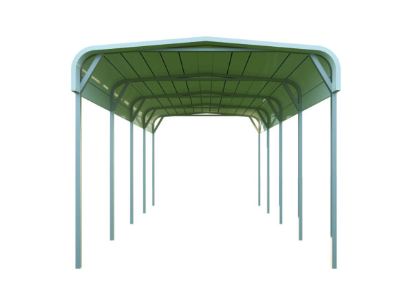 12x12 Metal Carport: Single Car Carport | General Steel Shop