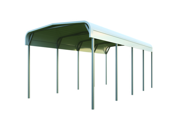 12x24 Carport Package: Small Metal Carport for 2 Cars | General Steel