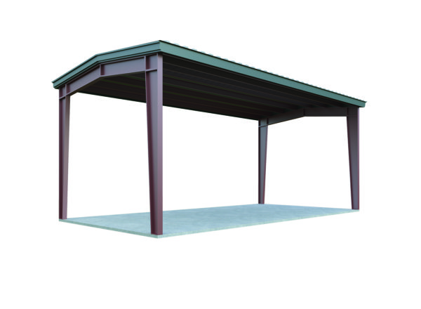 20x21 Double Carport: Quick Prices - Metal Building | General Steel Shop