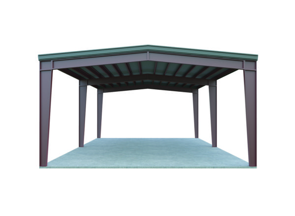 24x30 Carport Package Two Car Carport