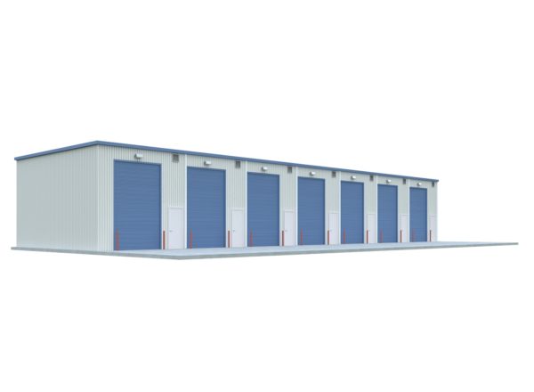 40x200 Enclosed RV Storage Facility