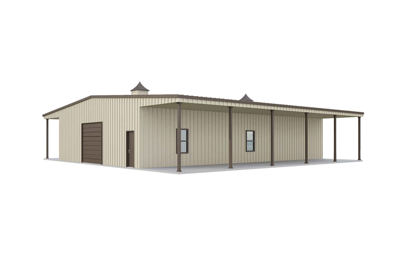 40x60 Metal Barn Kit: Quick Prices General Steel Shop.