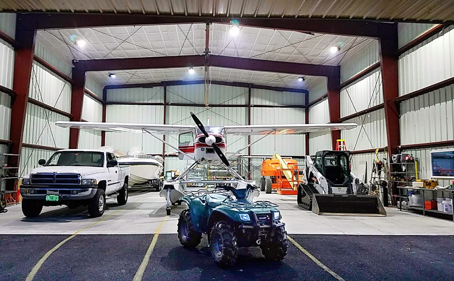 General Steel Aircraft Hangar
