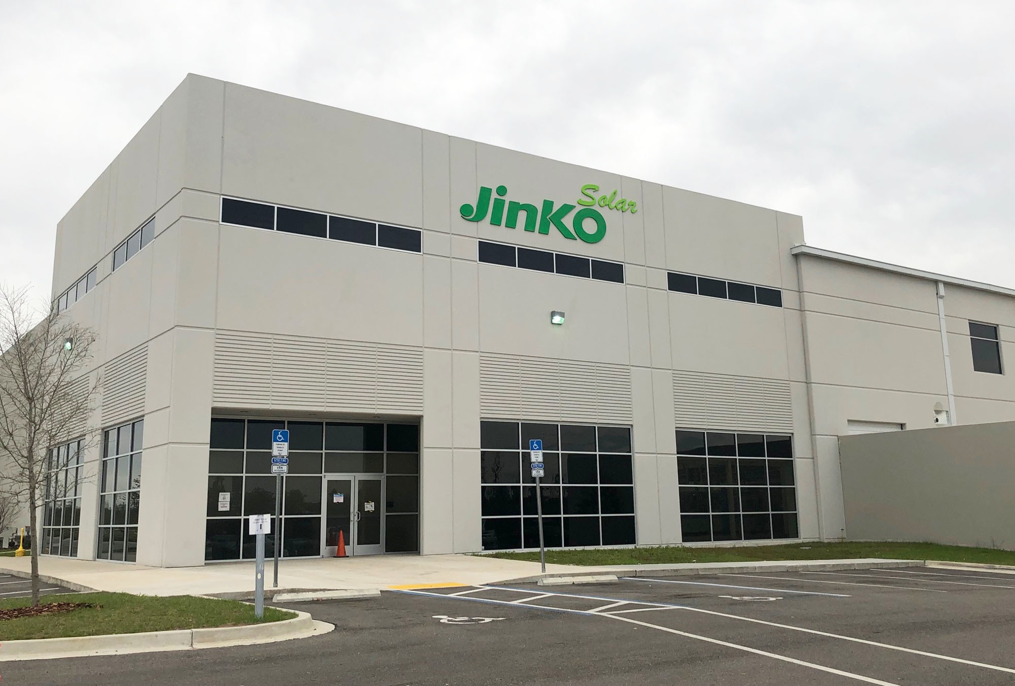 Jinko Solar Manufacturing Plant in Jacksonville Florida