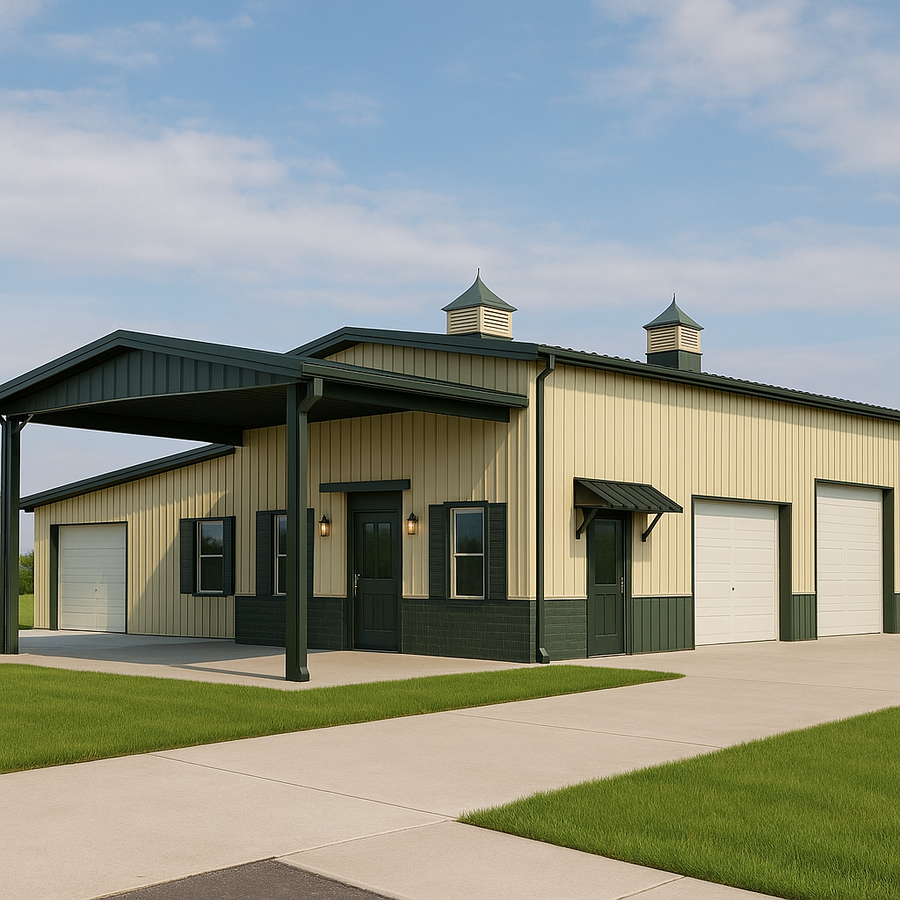 Jeffery's 60x40 Metal Barndominium in Idaho | General Steel