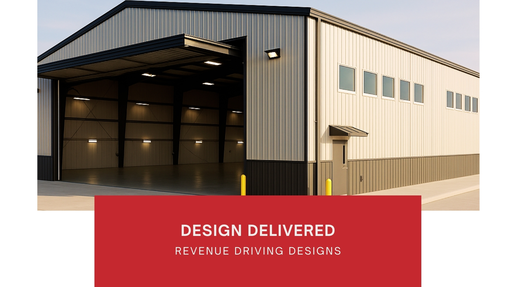 General Steel Aircraft Hangar Building